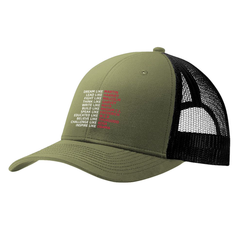 Dream Like Martin Lead Like Harriet Black Pride Pa Trucker Cap | Artistshot