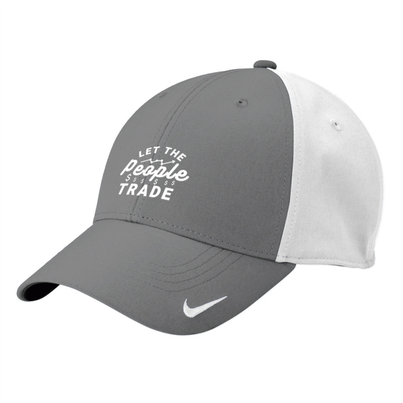 Let The People Trade - Market Trading For Traders Nike Dri-FIT Cap by Sutra Lotus Co | Artistshot