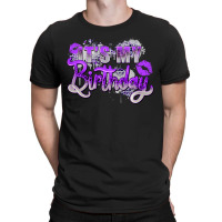 Purple Its My Birthday T-shirt | Artistshot