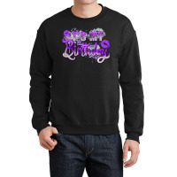 Purple Its My Birthday Crewneck Sweatshirt | Artistshot