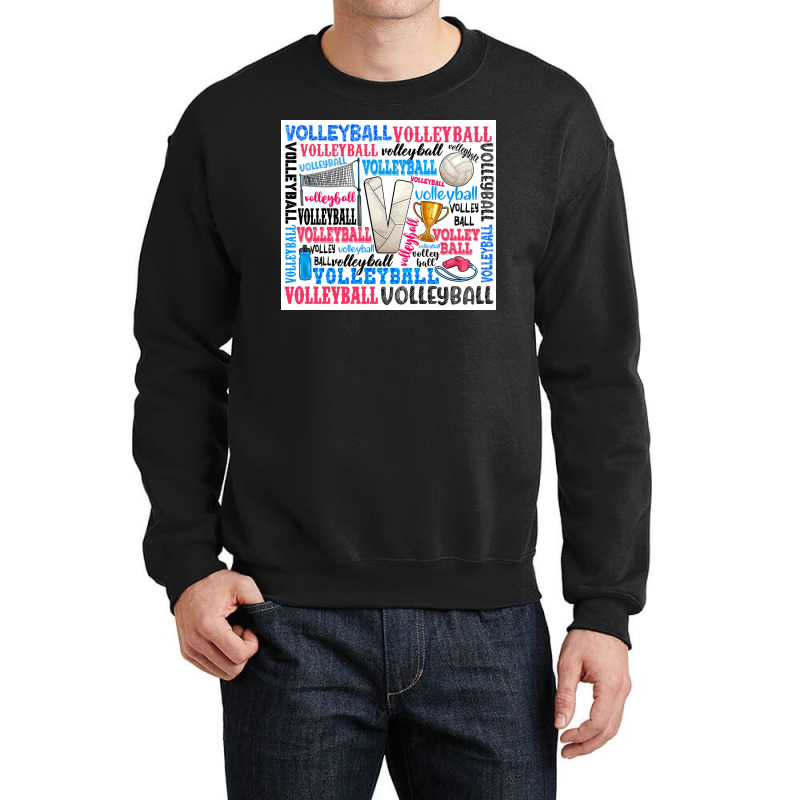 Volleyball Crewneck Sweatshirt | Artistshot