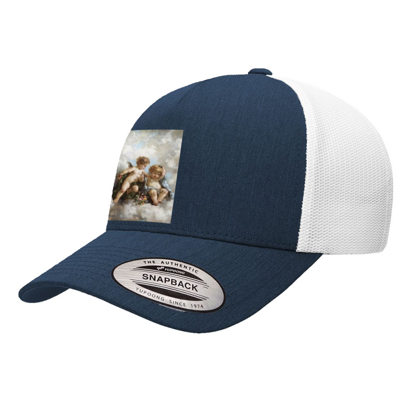 Cherub Renaissance Art Aesthetic Yupoong Trucker Cap by Steeleder | Artistshot