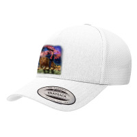 Usa President Donald Trump Rides On A Ferocious Lion Yupoong Trucker Cap | Artistshot