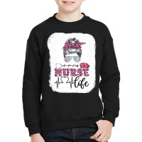 Nurse T  Shirt Nurse Life Leopard Registered Nurse, Cna, Nursing Schoo Youth Sweatshirt | Artistshot