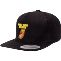 Funny Hot Dog For Women Girls Grilled Wiener Sausage Buns T Shirt 5 Panel Snapback Cap | Artistshot