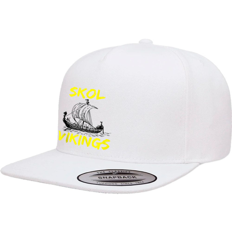 Skol Vikings Minnesota Shirt Tank Top 5 Panel Snapback Cap | Artistshot