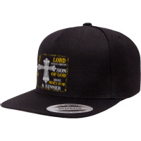 Jesus Prayer   Eastern Orthodox & Catholic Christian Faith T Shirt 5 Panel Snapback Cap | Artistshot