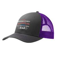 Mens Behind Every Smartass Daughter Is A Truly Asshole Dad Funny T Shi Pa Trucker Cap | Artistshot