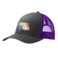 Nihilism Means Nothing To Me, Vintage Style Faded Rainbow Design Pa Trucker Cap | Artistshot