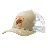 Football Turkey Football Thankful Thanksgiving Christmas Funny 404 Pa Trucker Cap | Artistshot