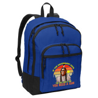 Native American You Need Gun Sitting Bull Pro 2nd Amendment Premium T Basic Backpack | Artistshot