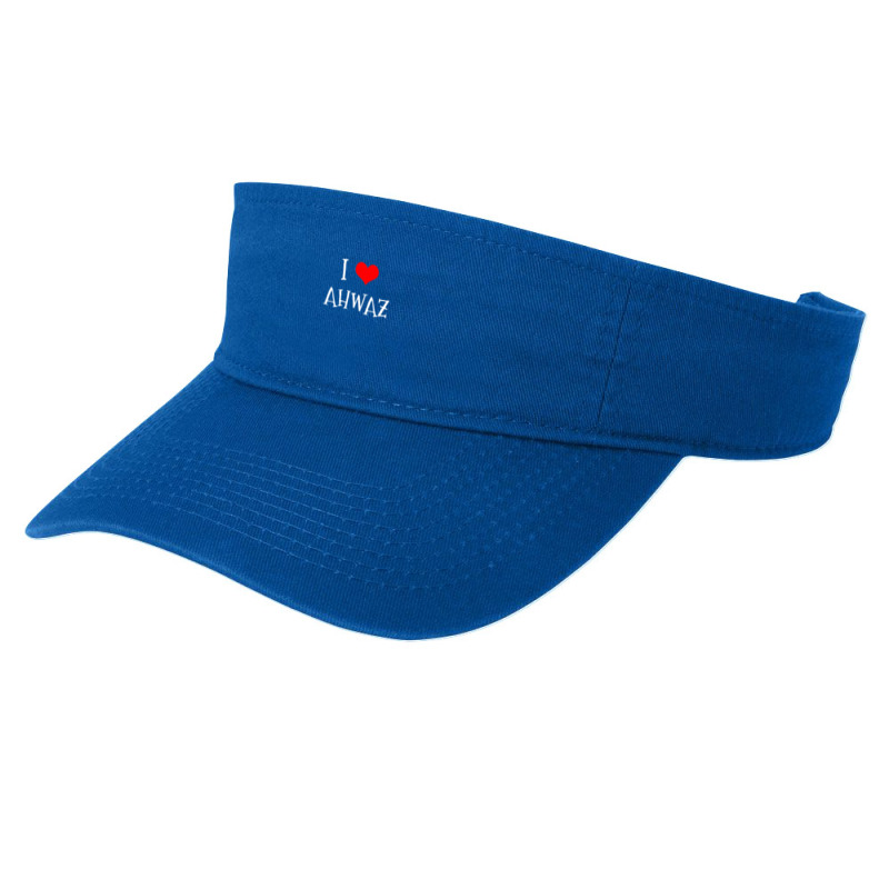 I Love Ahwaz City Fashion Visor by thanchashop | Artistshot