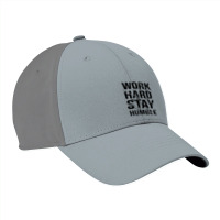 Work Hard Stay Humble Typography Nike Dri-fit Cap | Artistshot