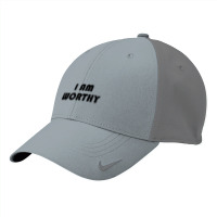 I Am Worthy Nike Dri-fit Cap | Artistshot