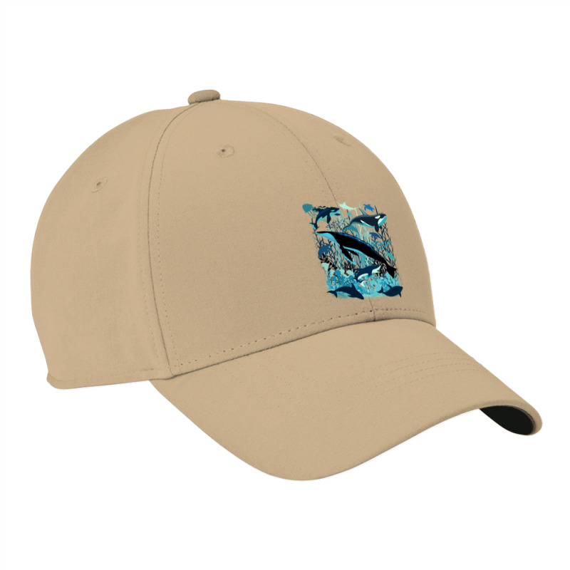 Sealife Blue Shades Dream Underwater Scenery Nike Dri-fit Cap | Artistshot