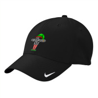 Organized Elf Group Matching Family Christmas Gift Outfit T Shirt Nike Dri-fit Cap | Artistshot