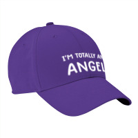 Im Totally An Angel Novelty Funny Halloween Christmas Nike Dri-fit Cap | Artistshot