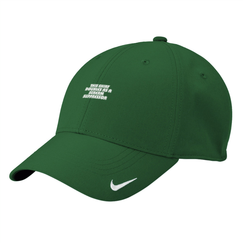 This Also Doubles As A Scream Suppressor Nike Dri-FIT Cap by YatHad | Artistshot