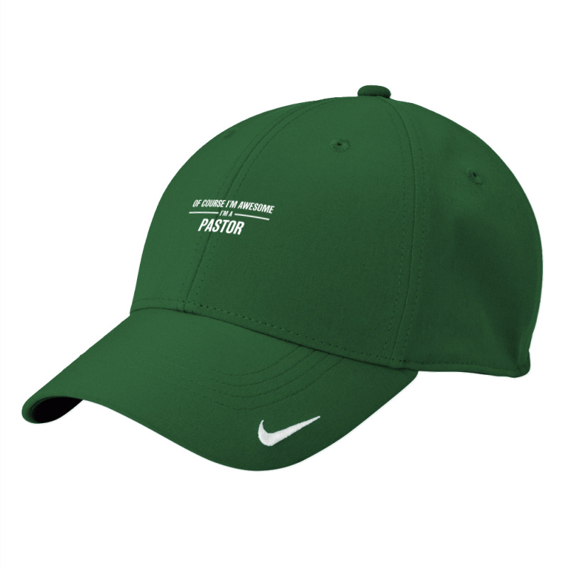 I'm Awesome I'm A Pastor Nike Dri-FIT Cap by thanchashop | Artistshot