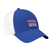 Bank Manager Funniest Isn't A Jobtitle Nike Dri-fit Cap | Artistshot