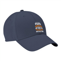 Papa Because To Be Called Mediator Nike Dri-fit Cap | Artistshot