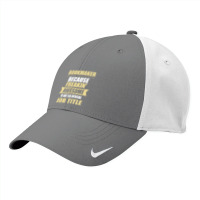 Bookmaker Because Freakin' Awesome Isn't A Job Title Nike Dri-fit Cap | Artistshot