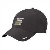 Gift For Superhero Music Teacher Nike Dri-fit Cap | Artistshot