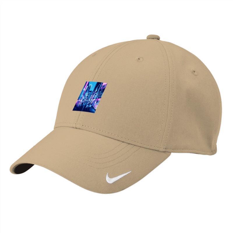 Tokyo Neon Night Synthwave Nike Dri-FIT Cap by Jeff_Nugroho | Artistshot