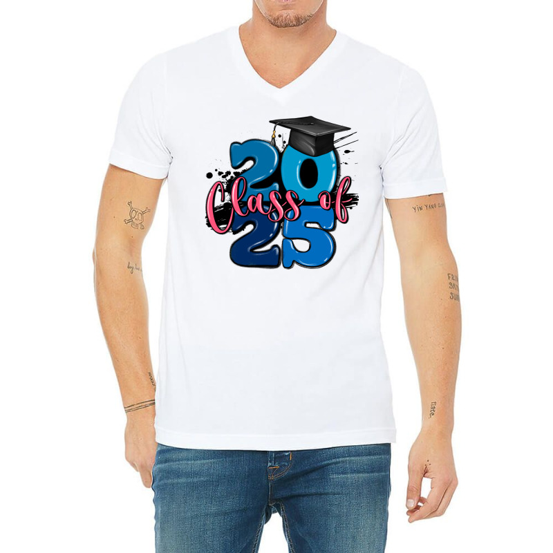 Class Of 2025 V-neck Tee | Artistshot