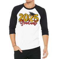 2025 Graduate 3/4 Sleeve Shirt | Artistshot