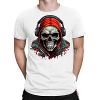 Hip Hop Skull T-shirt | Artistshot