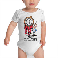 Time  Just A Suggestion When You Have Adhd Baby Bodysuit | Artistshot