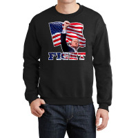 Trump Fight Crewneck Sweatshirt | Artistshot