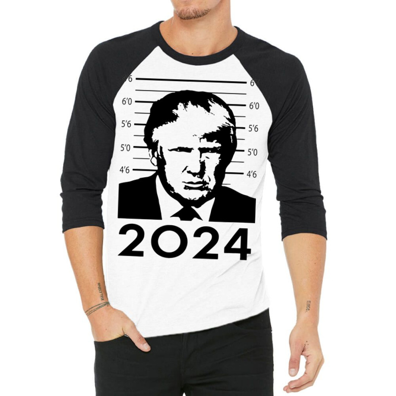 Trump 2024 3/4 Sleeve Shirt | Artistshot