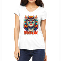 Indinyan - Ancient Neko By Nekowear Women's V-neck T-shirt | Artistshot