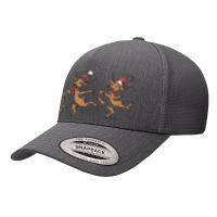 Three Bizarre Reindeer Celebrate Christmas Yupoong Trucker Cap | Artistshot