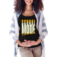 School Mode Dominate Maternity Scoop Neck T-shirt | Artistshot