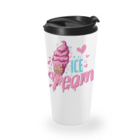 Ice Cream Soft Ice Cream T Shirt Travel Mug | Artistshot