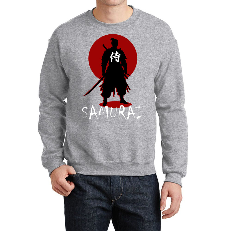 The Might Of The Samurai Crewneck Sweatshirt by Band78 | Artistshot