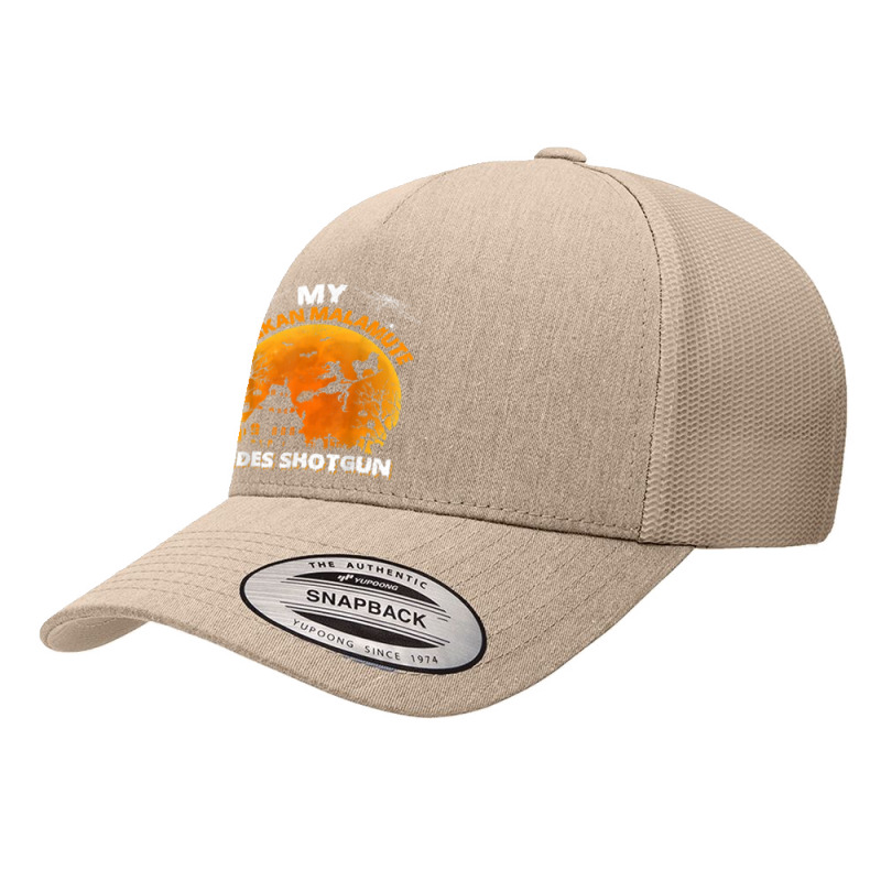 Alaskan Malamute Ride Shotgun Alaskan Malamute Dog Halloween Yupoong Trucker Cap | Artistshot