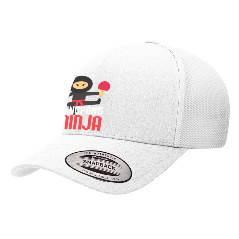 Funny Ping Pong Ninja Shirt Table Tennis T Shirt Yupoong Trucker Cap by bakien89 | Artistshot