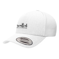 Created With A Purpose Christian Faith Men Women Yupoong Trucker Cap | Artistshot