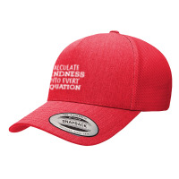 Calculate Kindness Into Every Equation School Math Teacher Yupoong Trucker Cap | Artistshot