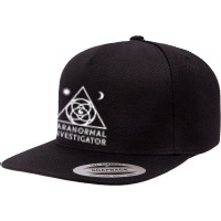 Paranormal Investigator Gift For A Ghost Hunter T Shirt 5 Panel Snapback Cap | Artistshot