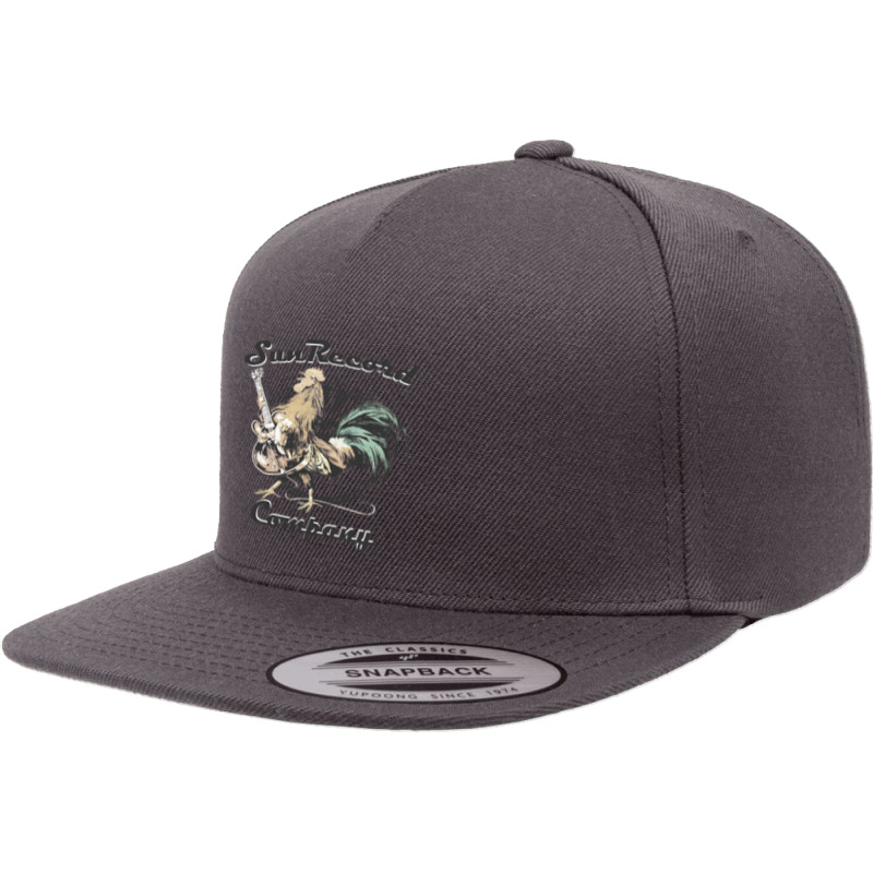 Chicken Music 5 panel snapback cap by burtonbrazelton | Artistshot