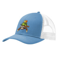 Turtle Lover Turtles Sloth Turtle Snail Funny Sloth Running Ocean Pa Trucker Cap | Artistshot