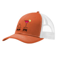 Am Coffee Espresso Pm Cosmopolitan   My Daily Drink Routine Premium T Pa Trucker Cap | Artistshot