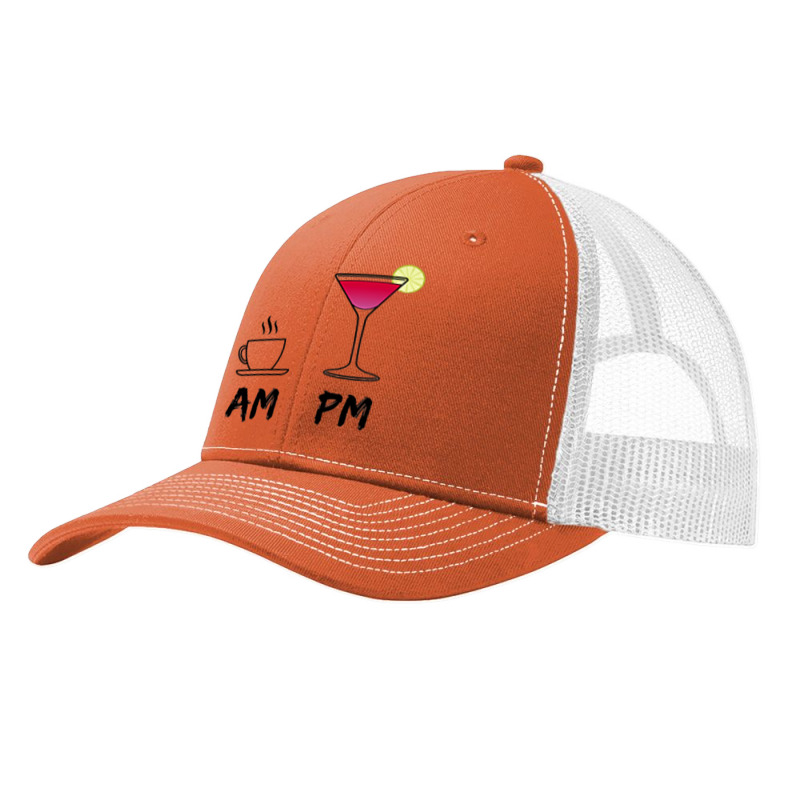 Am Coffee Espresso Pm Cosmopolitan   My Daily Drink Routine Premium T Pa Trucker Cap | Artistshot