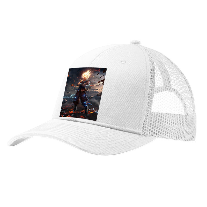 Son Goku Super Saiyan Pa Trucker Cap by annaponder | Artistshot