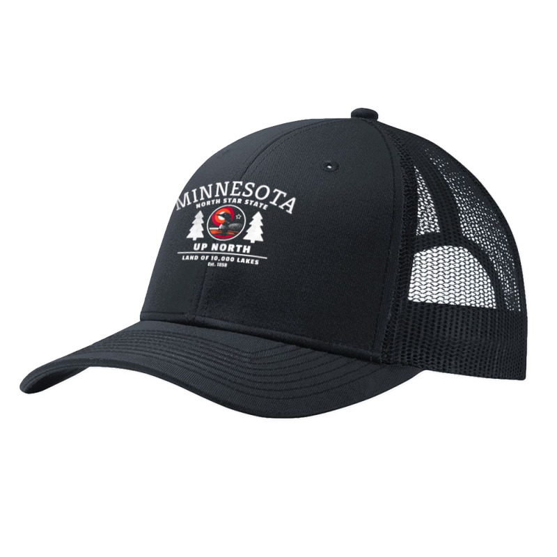 Minnesota   North Star State   Up North With Loon Tank Top Pa Trucker Cap | Artistshot